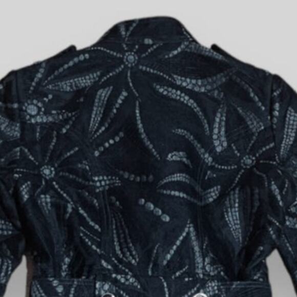 Custo Barcelona Gray/Black Coat | Size 8 - Picture 4 of 9